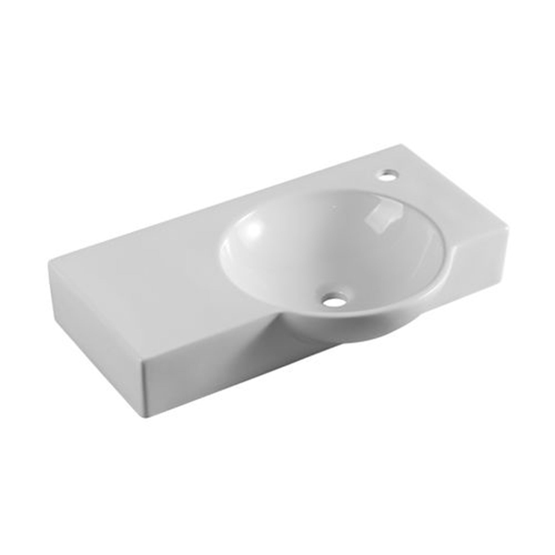 Chloe Wall Hung Ceramic Basin