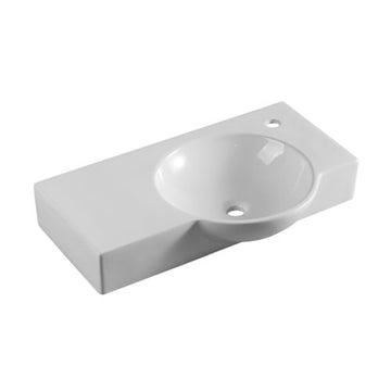 Chloe Wall Hung Ceramic Basin