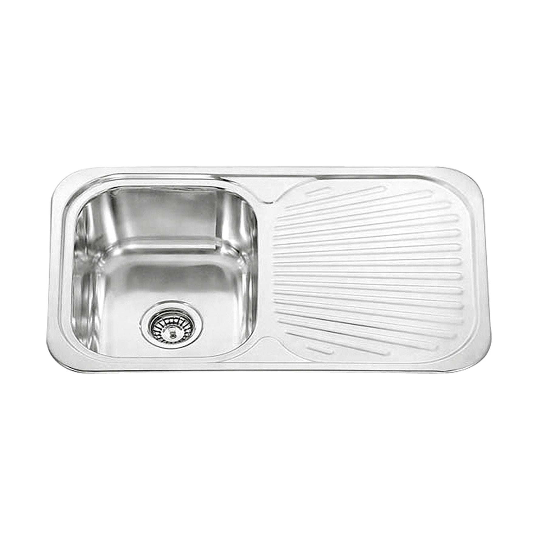 Dante S/S Single Bowl Sink With Drainer