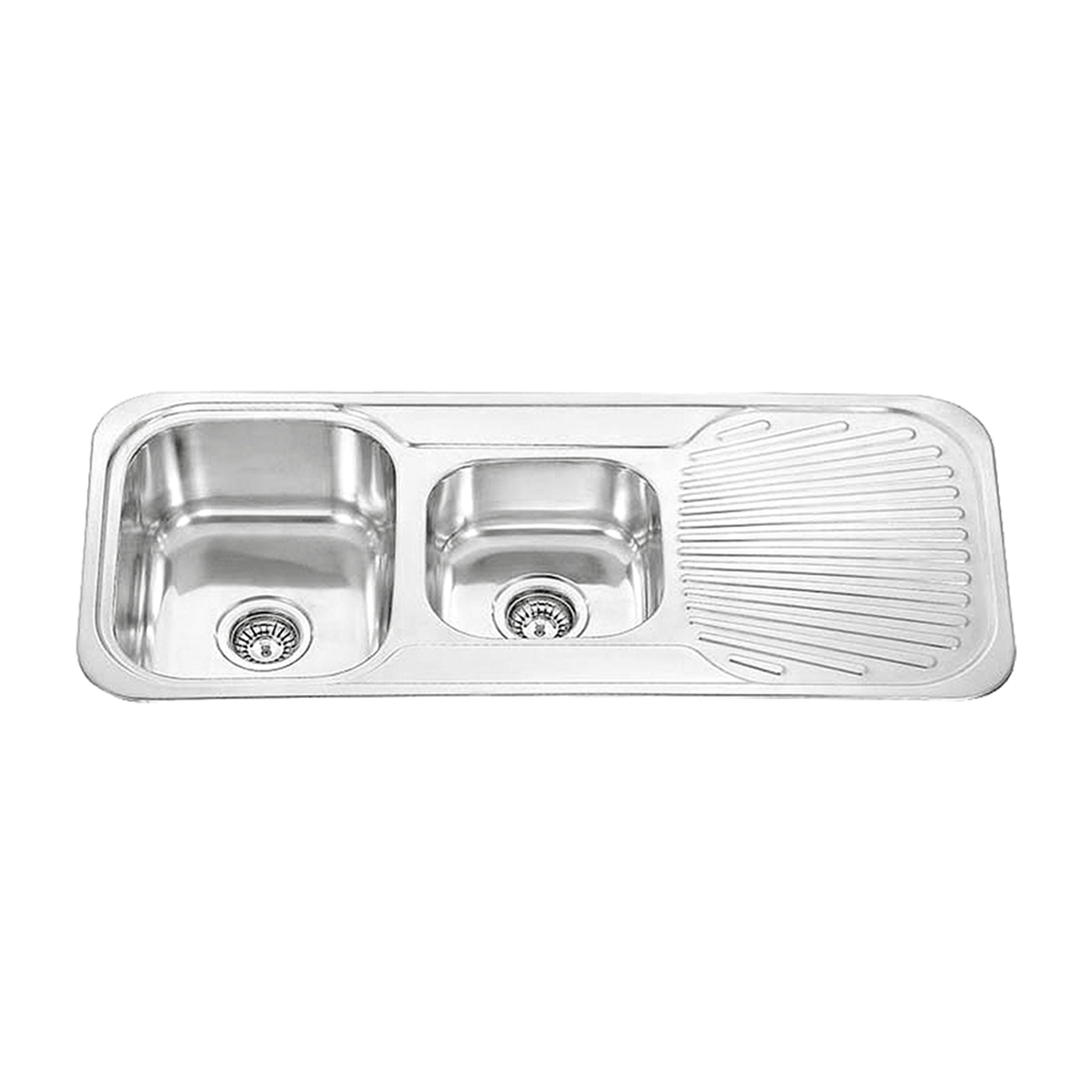 Dante S/S One And 3/4 Bowl Sink With Drainer