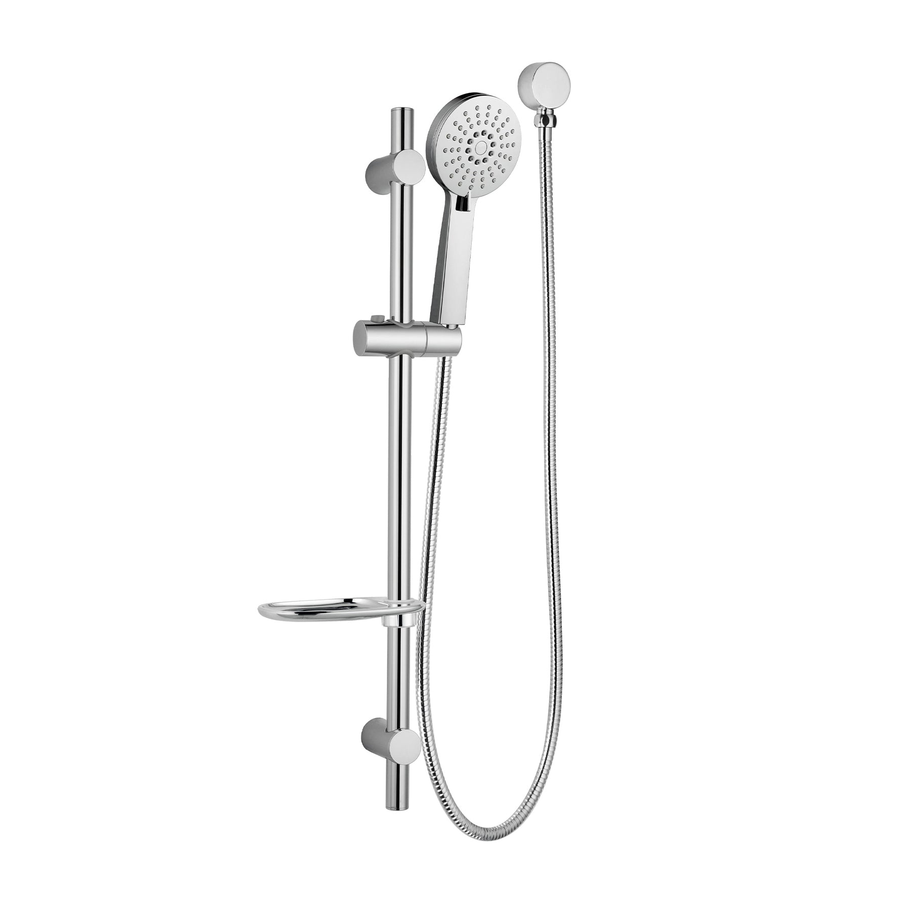 Rainjet, Curo, Nixon and Niko ABS Shower Rail with 3 Function Shower Head