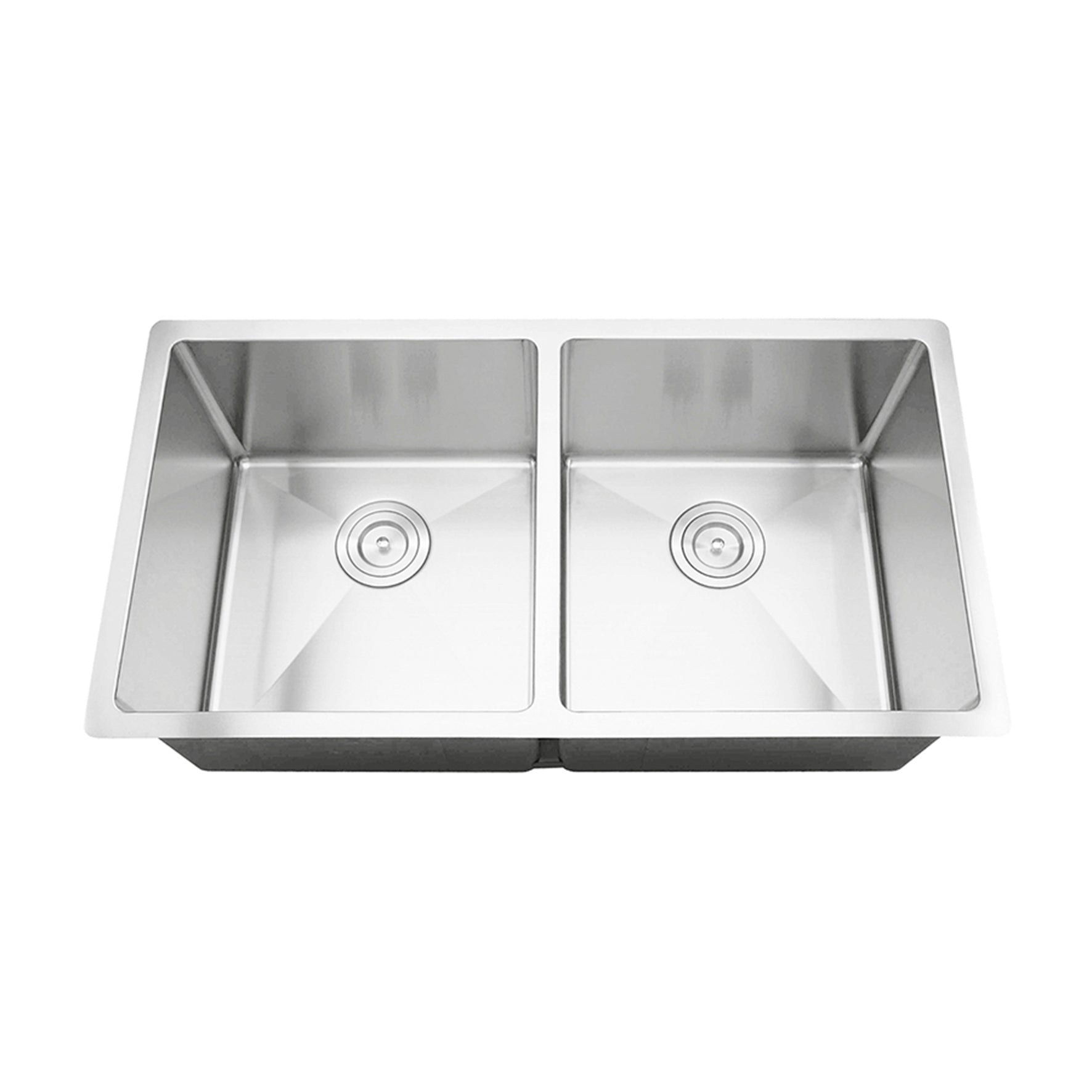 Impact S/S Round Corner Double Bowl Under Counter Sink