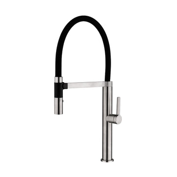 Niko Sink Mixer In Brushed Nickel