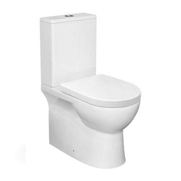 Bianco-II Wall Faced Rimless Toilet Suite