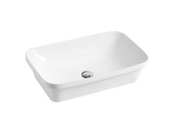 Milan Half Insert Ceramic Basin