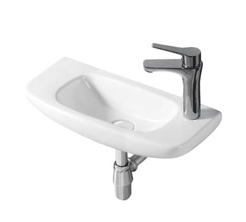 Hugo Wall Hung Ceramic Basin With Bracket