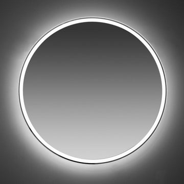 Anti Fog Mirror with LED ( 6000K) Backlit Light Emitting through Sand-Blasted Glass