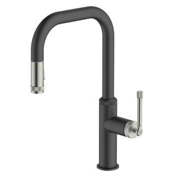 Gareth Ashton Industrial Dual Function Pull Out Kitchen Mixer